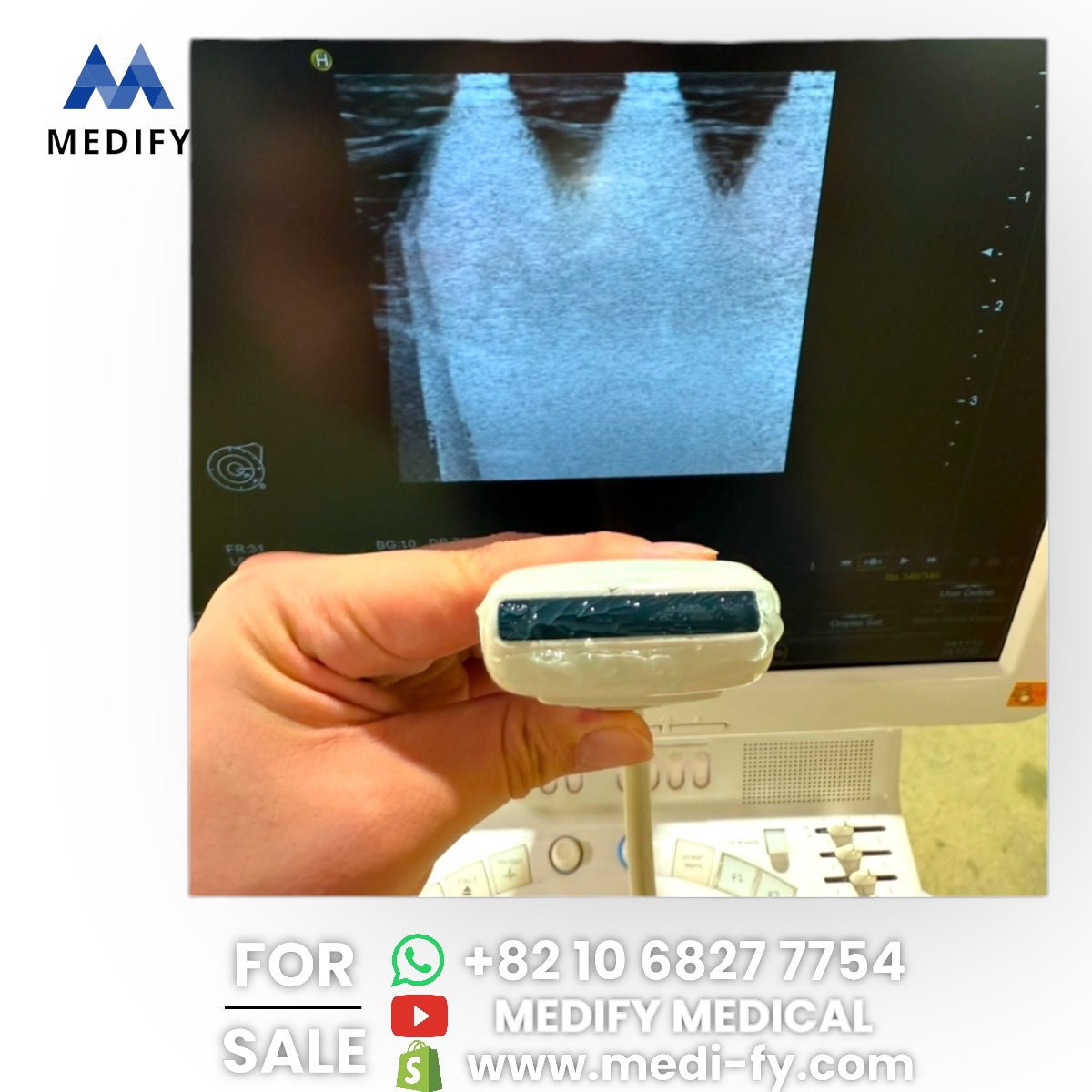 (4,500$) HITACHI Avius HI VISION Ultrasound System & 2Probes
