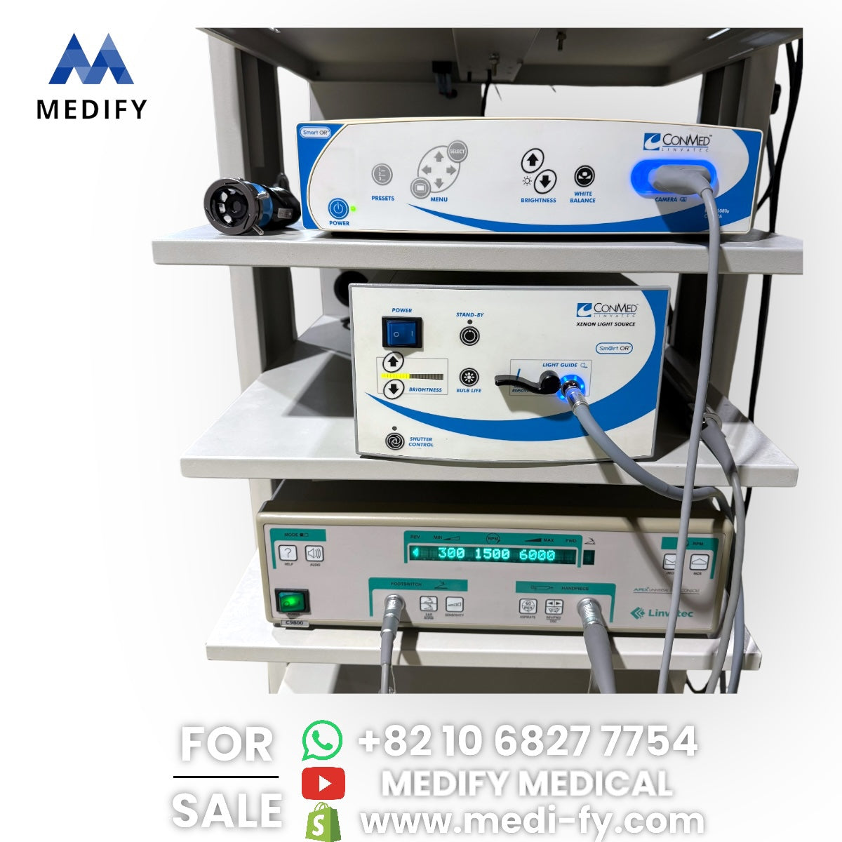 Conmed IM4000 & HD Camera IM4120 & Zenon Light Source & Livatec C9800
