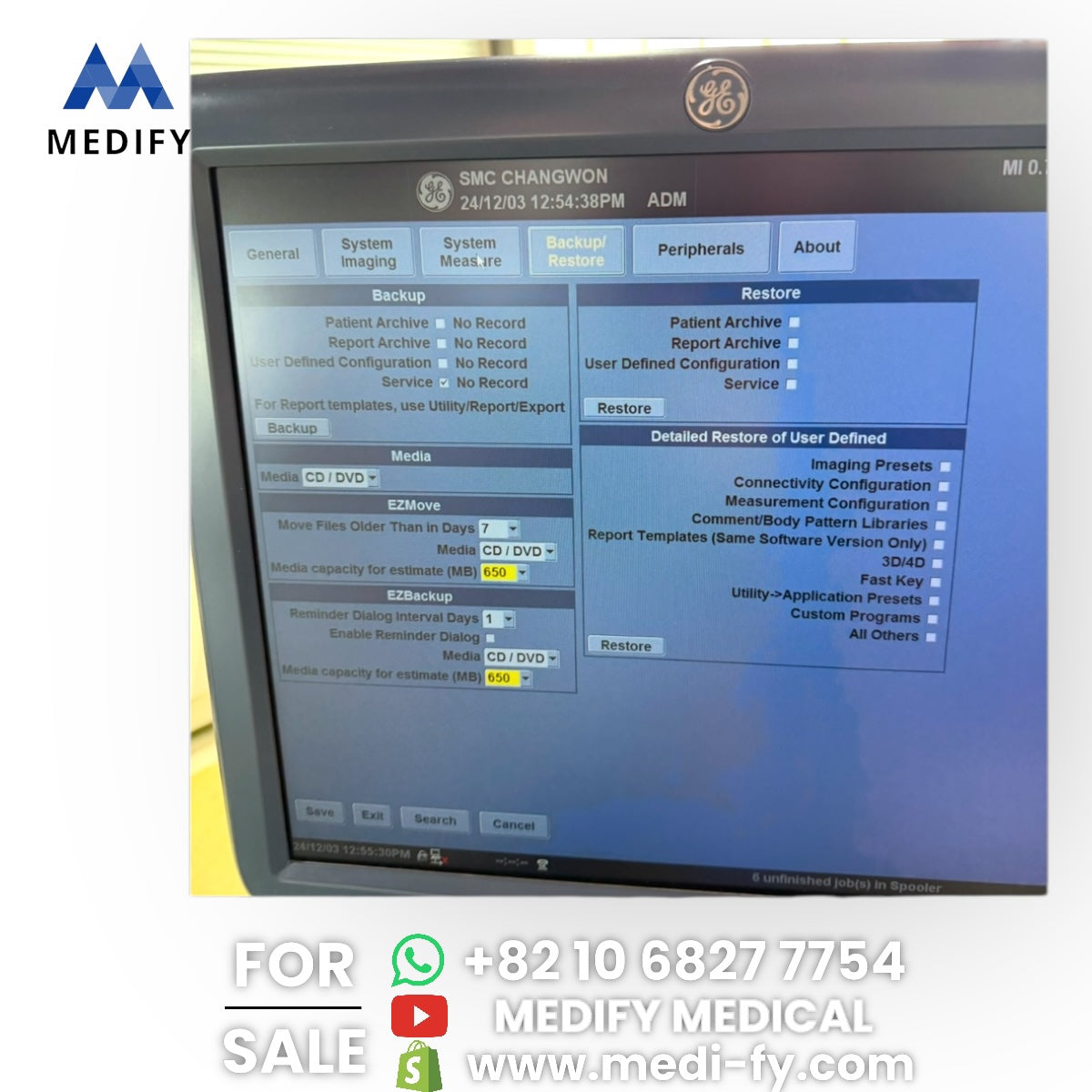GE Logiq E9 Ultrasound System & 3Probes ( L8-18i, 9L, M4S) 3D/4D Software