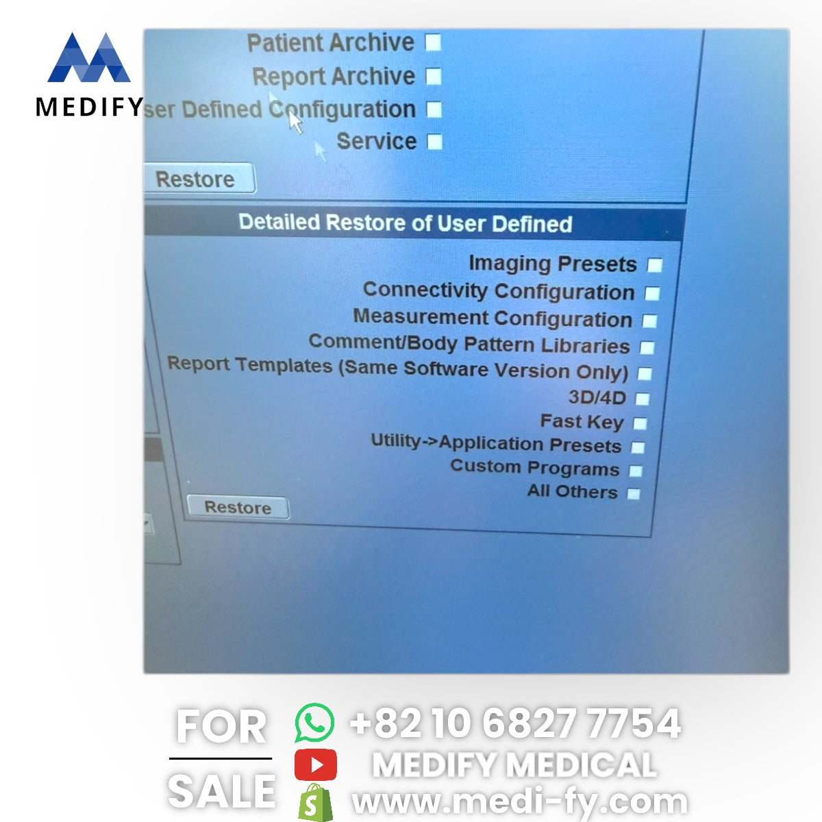 GE Logiq E9 Ultrasound System & 3Probes ( L8-18i, 9L, M4S) 3D/4D Software