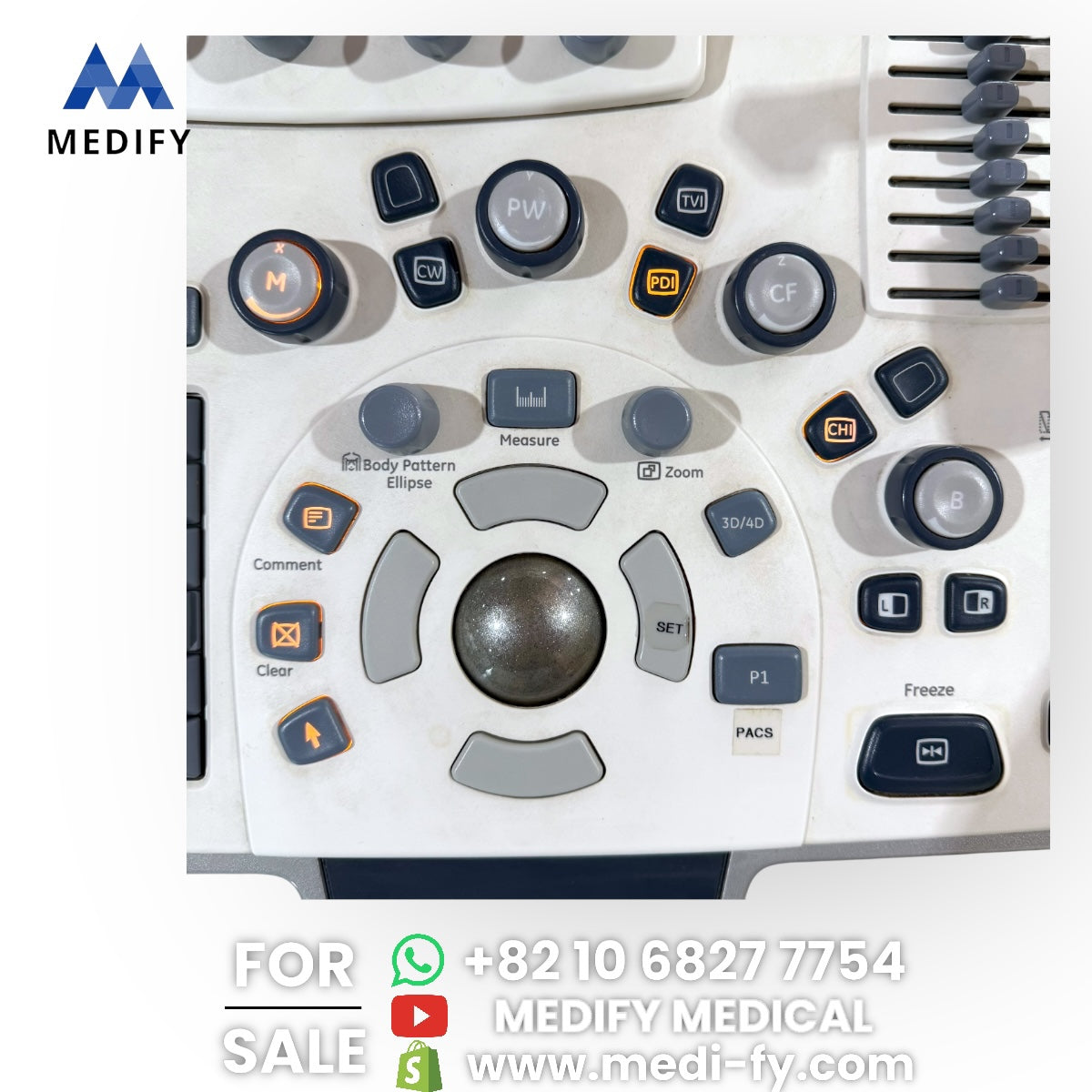 GE Logiq E9 Ultrasound System & 3Probes ( L8-18i, 9L, M4S) 3D/4D Software