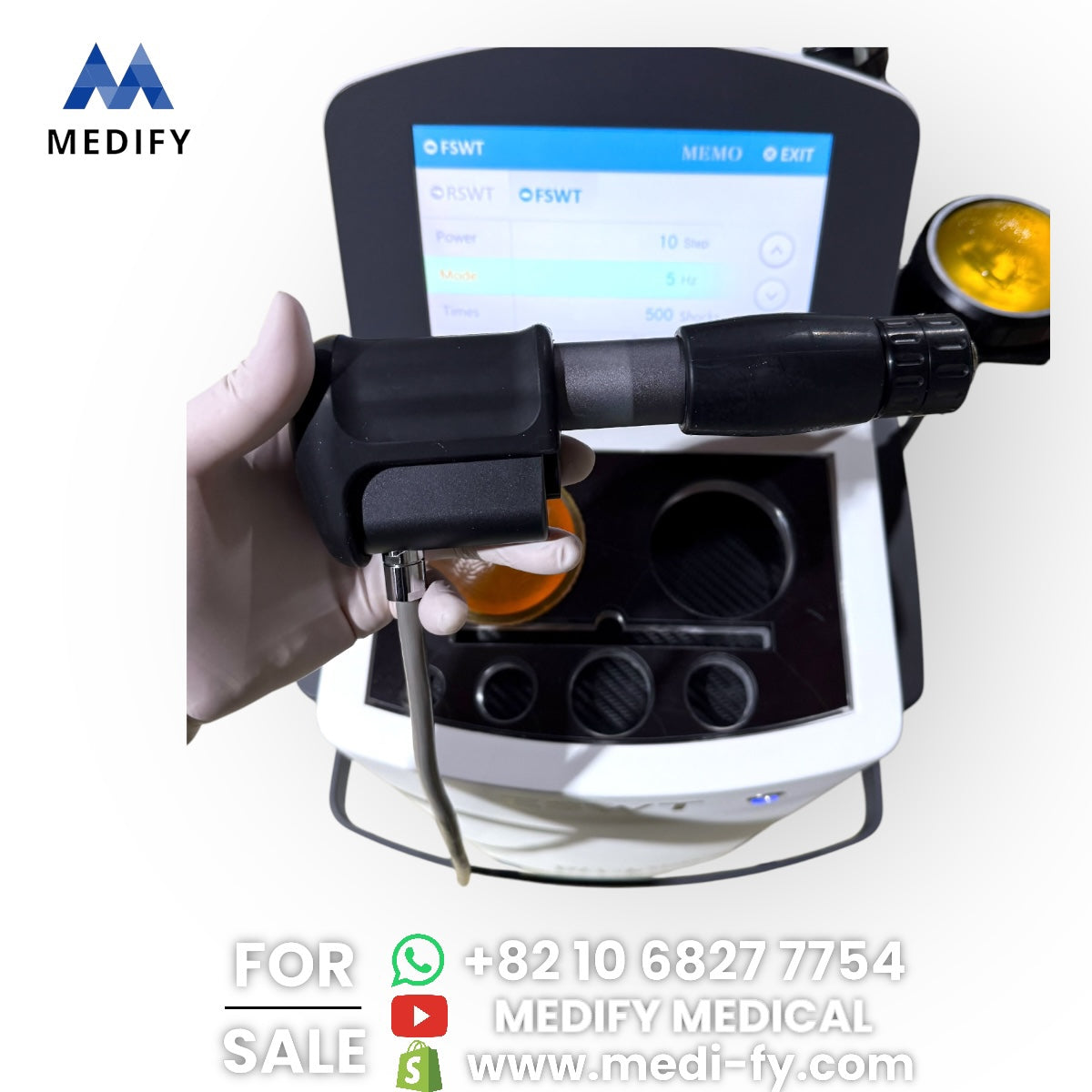 Medigen Dual Wave Plus Focus Shock Wave ESWT RSWT (2018 Made in korea)