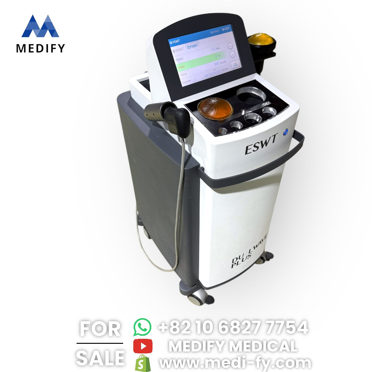 Medigen Dual Wave Plus Focus Shock Wave ESWT RSWT (2018 Made in korea)