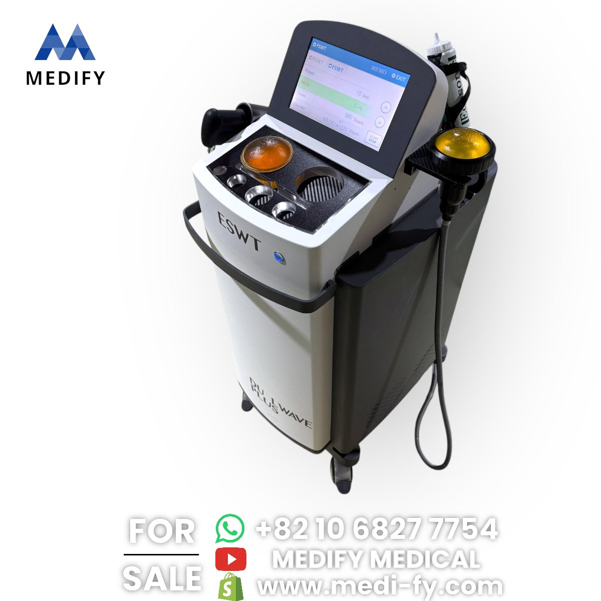 Medigen Dual Wave Plus Focus Shock Wave ESWT RSWT (2018 Made in korea)