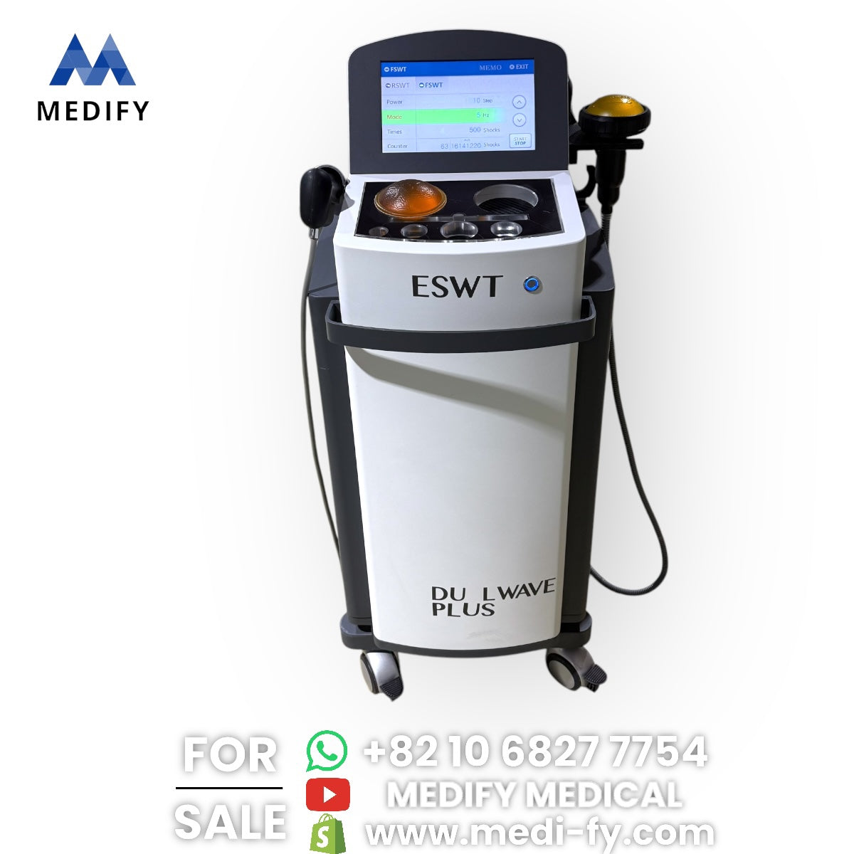 Medigen Dual Wave Plus Focus Shock Wave ESWT RSWT (2018 Made in korea)