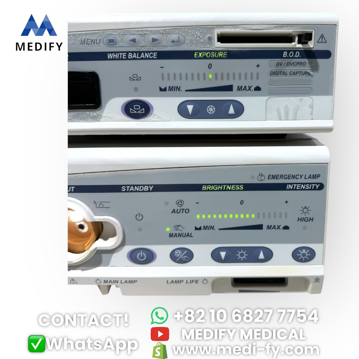 (800$) Olympus Endoscopy Visera OTV-S7 Processor & CLV-S40 Light Source