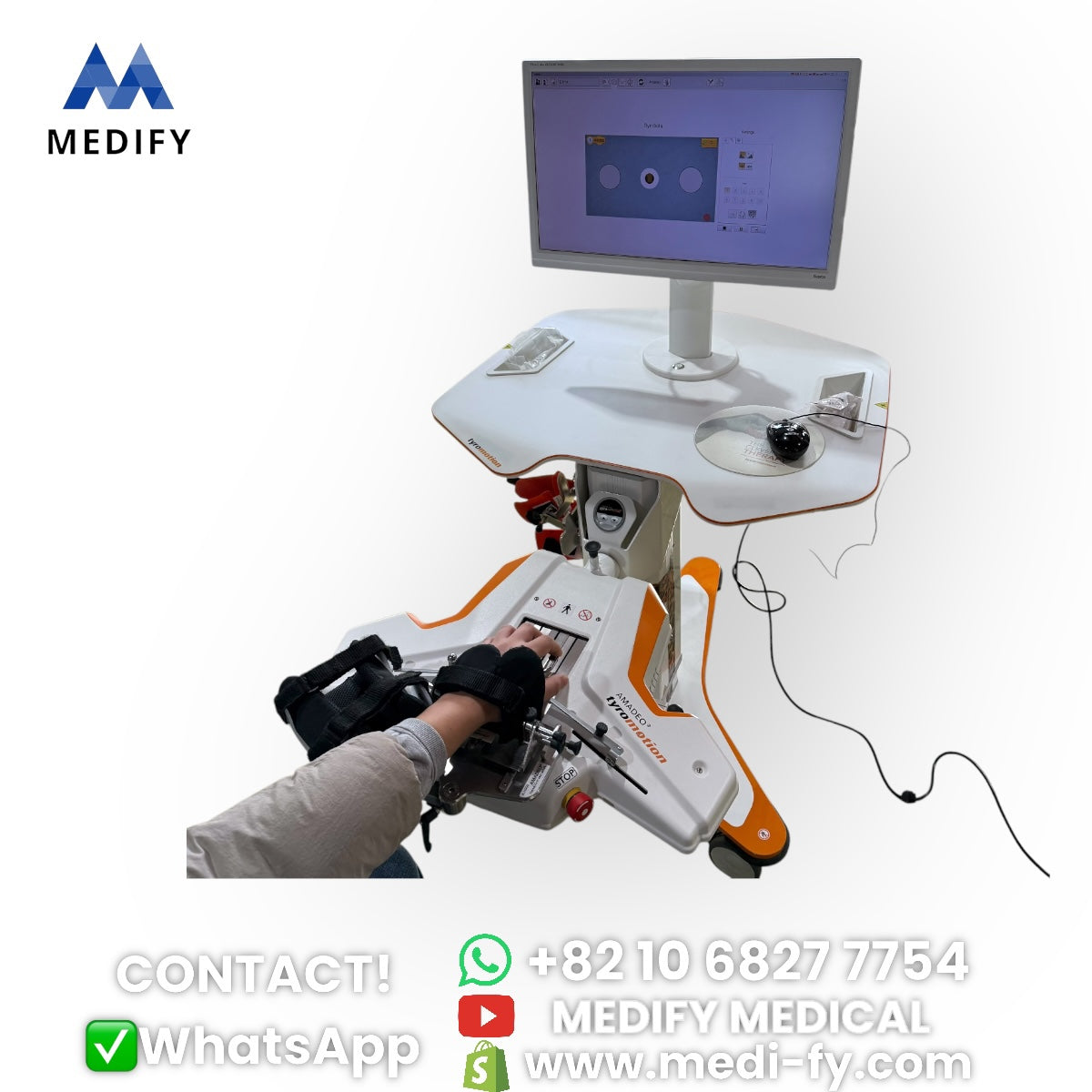 (18,500$) AMADEO Tyromotion Finger-Hand-Rehabilitation (2020 Year)