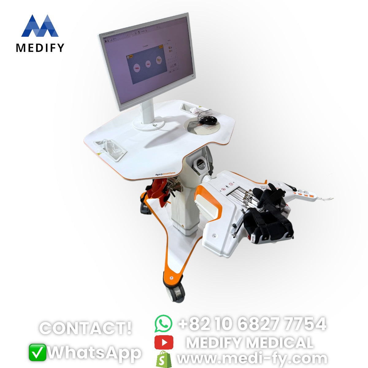 (18,500$) AMADEO Tyromotion Finger-Hand-Rehabilitation (2020 Year)