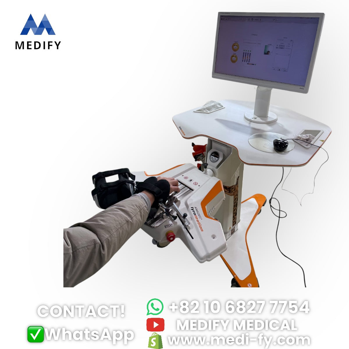 (18,500$) AMADEO Tyromotion Finger-Hand-Rehabilitation (2020 Year)