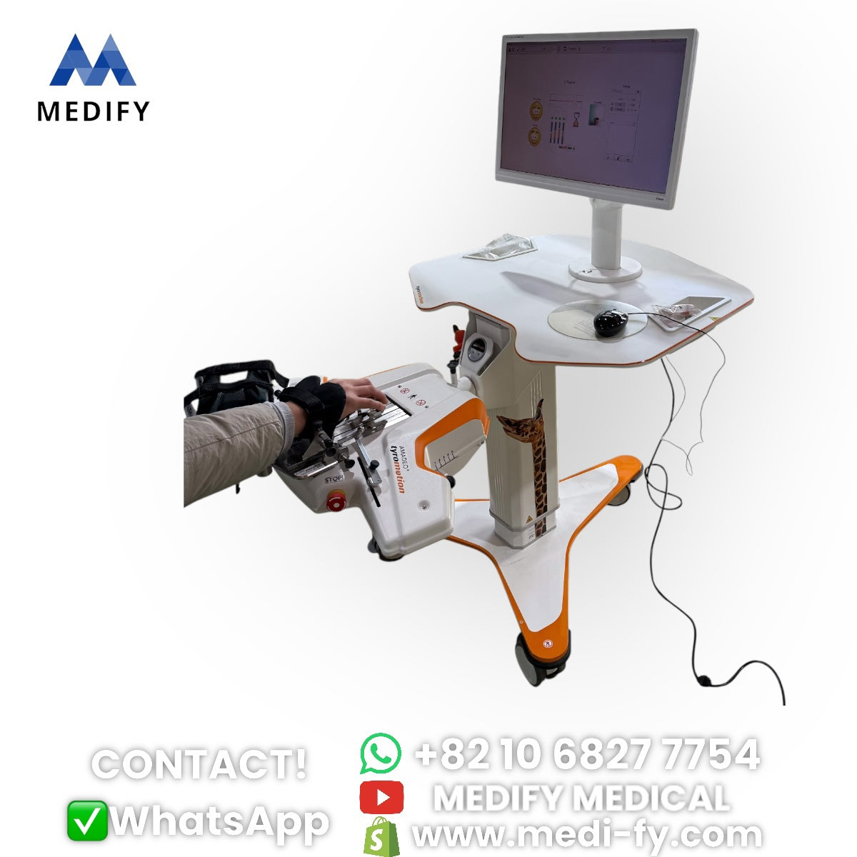 (18,500$) AMADEO Tyromotion Finger-Hand-Rehabilitation (2020 Year)