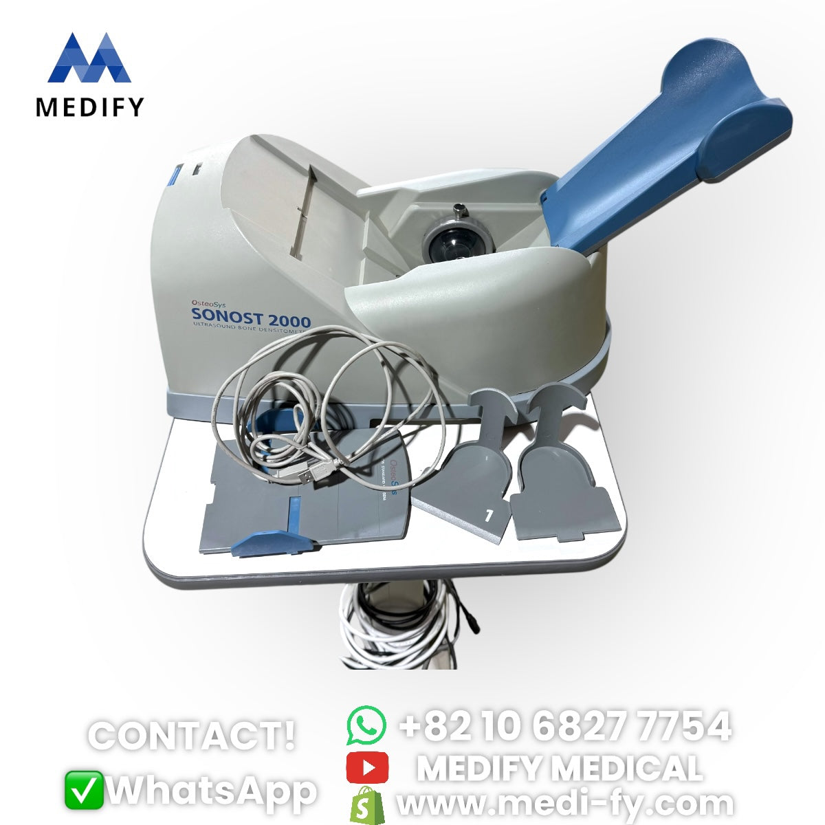 Used Osteosys Sonost 2000 Bone Densitometer
