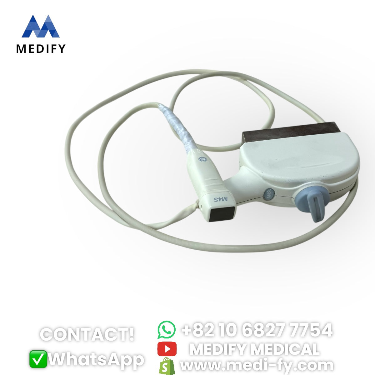 (1,500$) GE M4S Cardiac Sector Probe For Vivid S5 Ultrasound