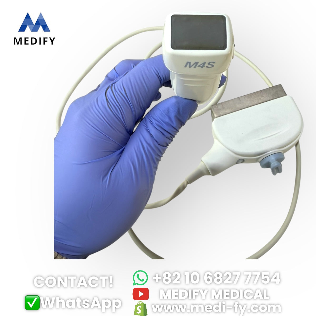 (1,500$) GE M4S Cardiac Sector Probe For Vivid S5 Ultrasound
