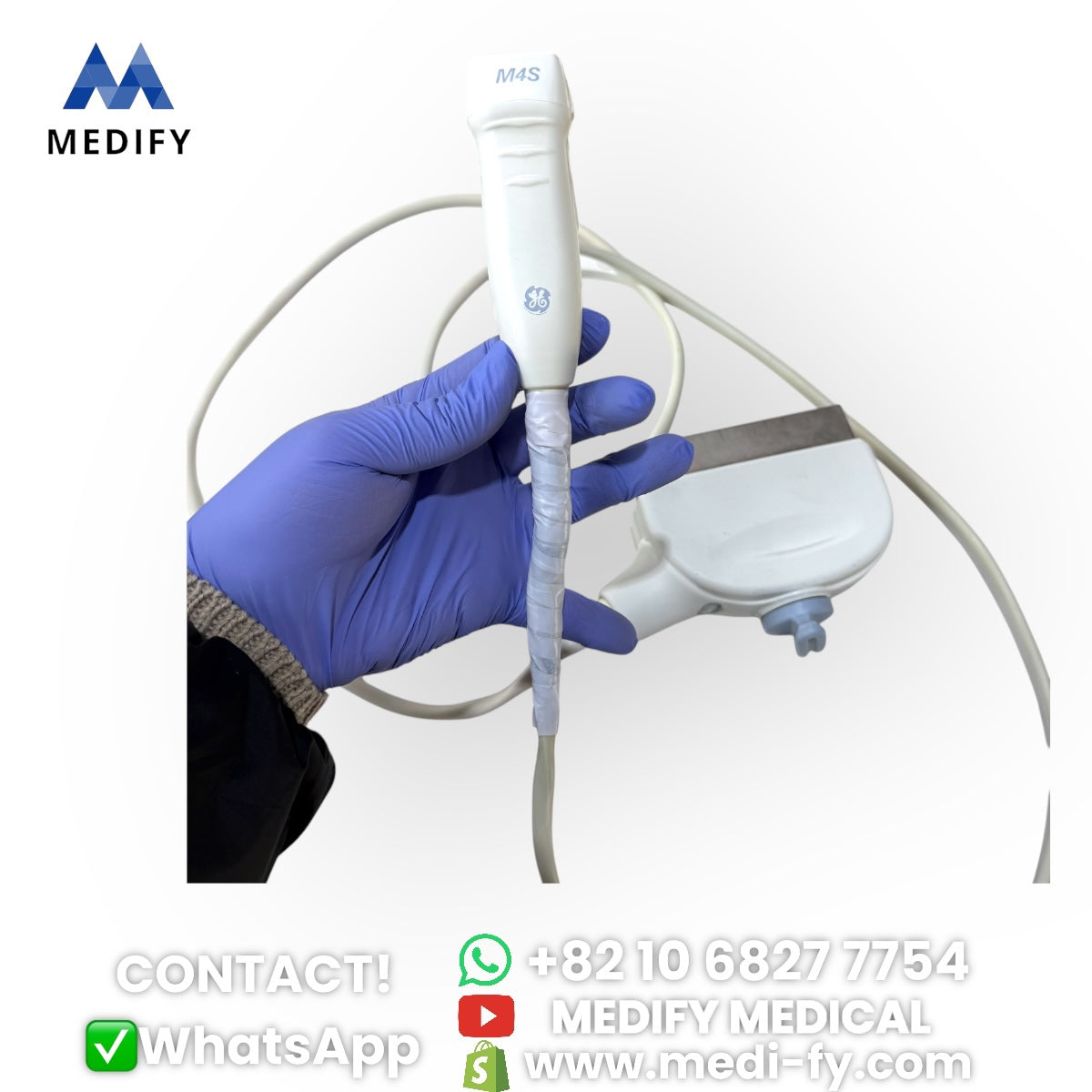 (1,500$) GE M4S Cardiac Sector Probe For Vivid S5 Ultrasound