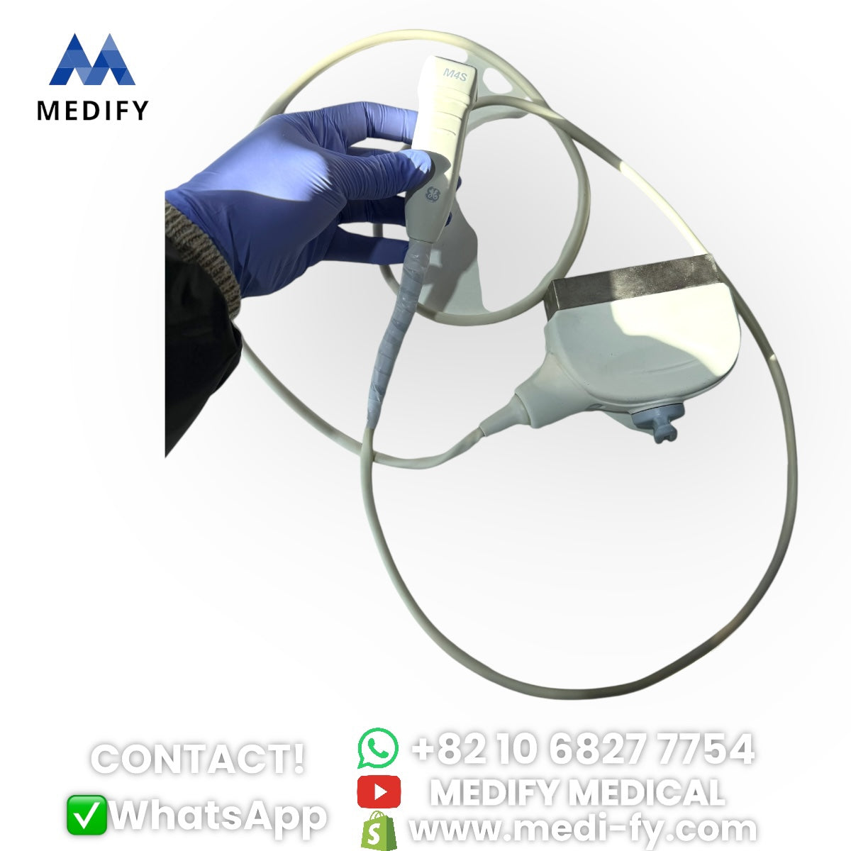 (1,500$) GE M4S Cardiac Sector Probe For Vivid S5 Ultrasound