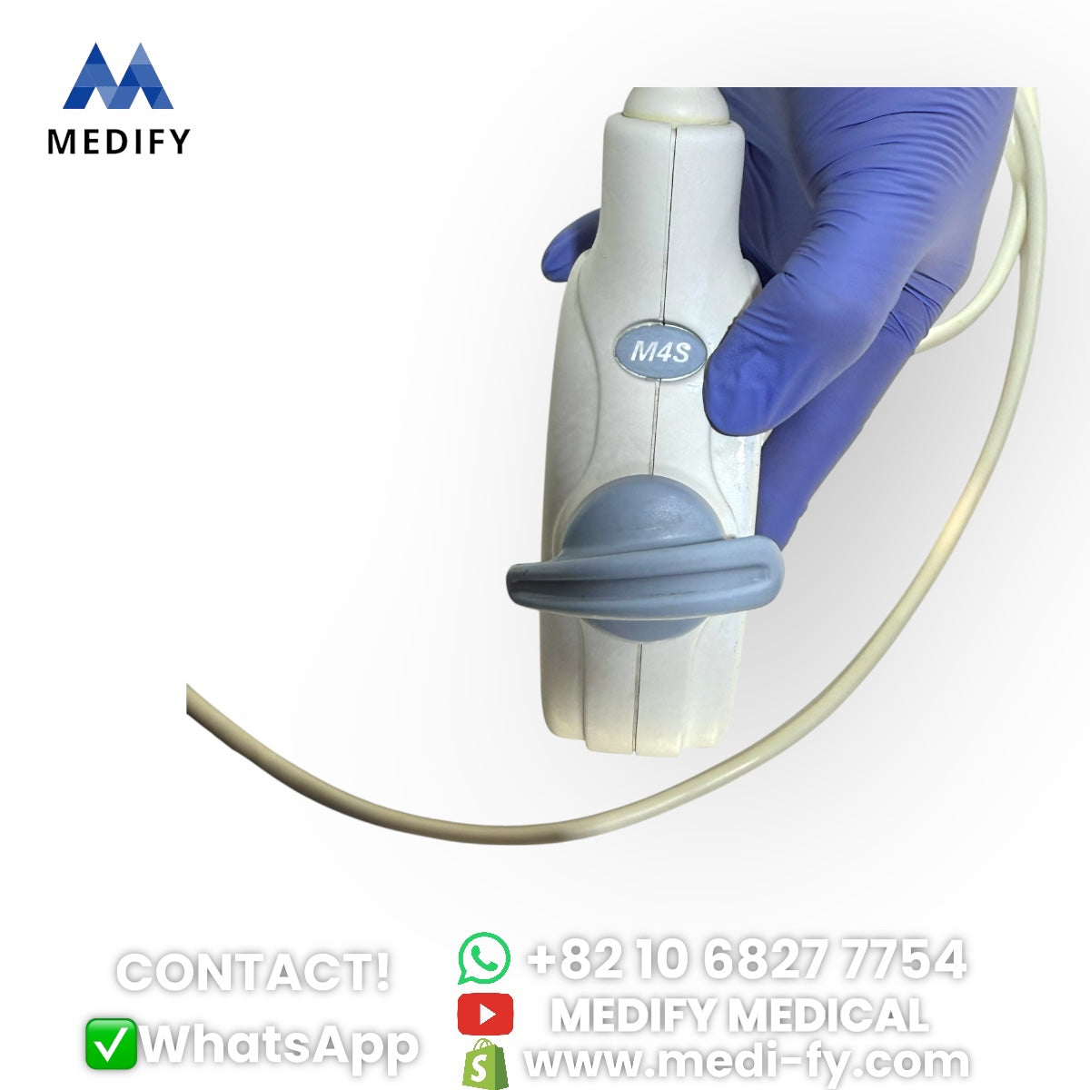 (1,500$) GE M4S Cardiac Sector Probe For Vivid S5 Ultrasound