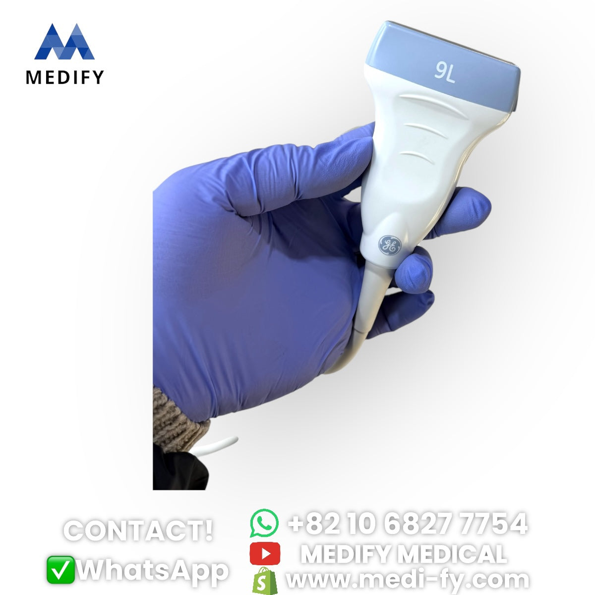 GE Ultrasound 9L-D Linear Probe Compatible for E9, E10, S8, E8