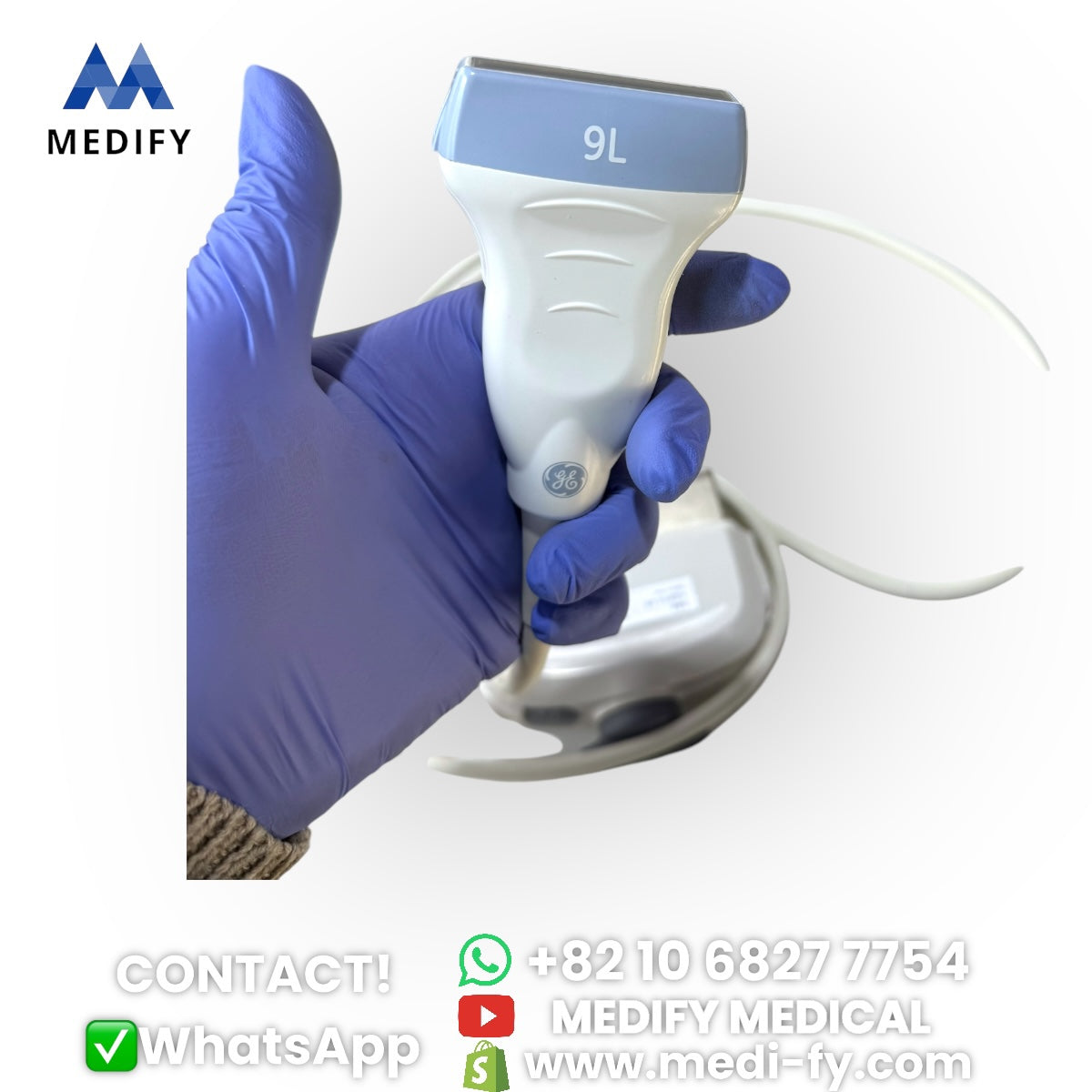 GE Ultrasound 9L-D Linear Probe Compatible for E9, E10, S8, E8