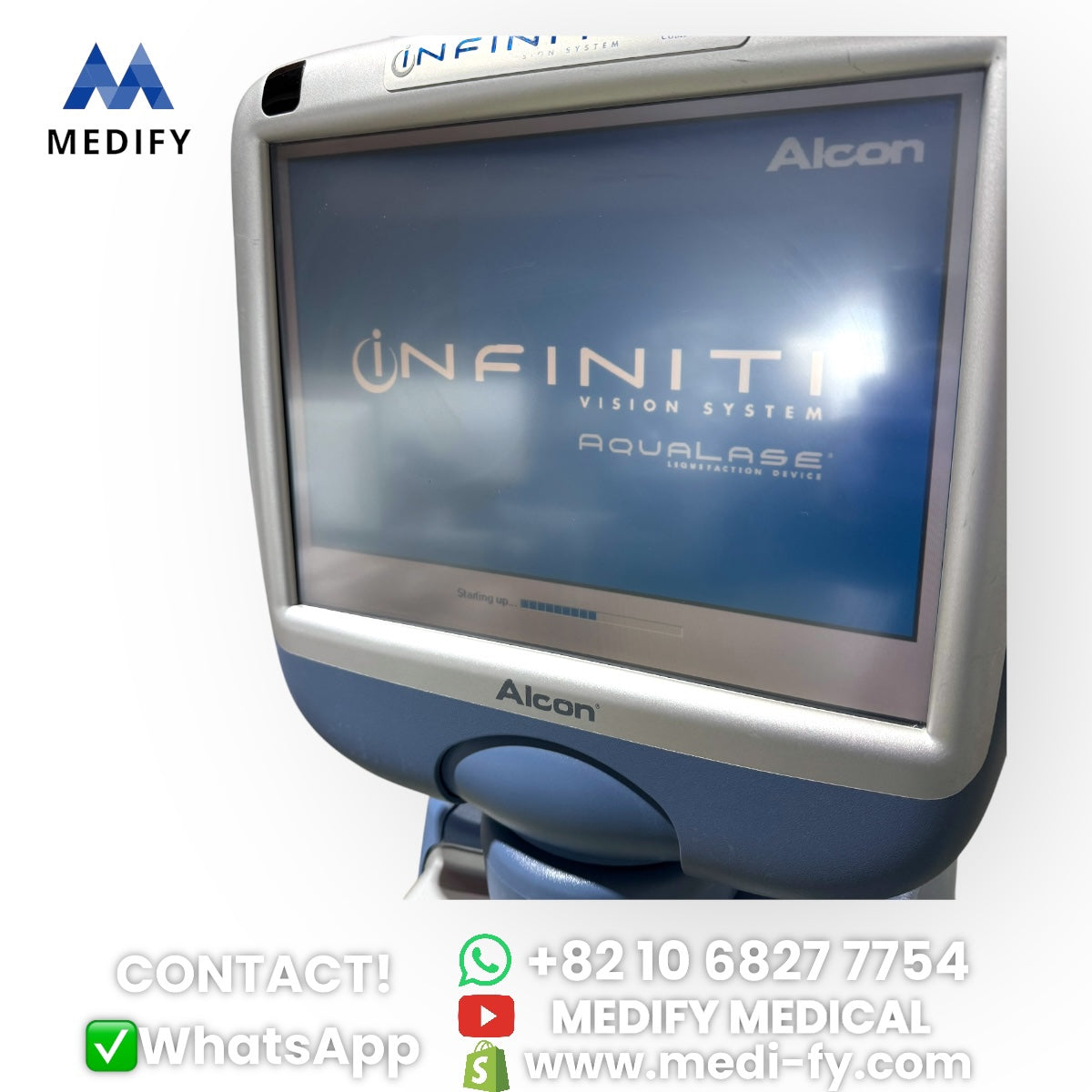 (1,500$) Alcon Infiniti Vision System Phacoemulsifier