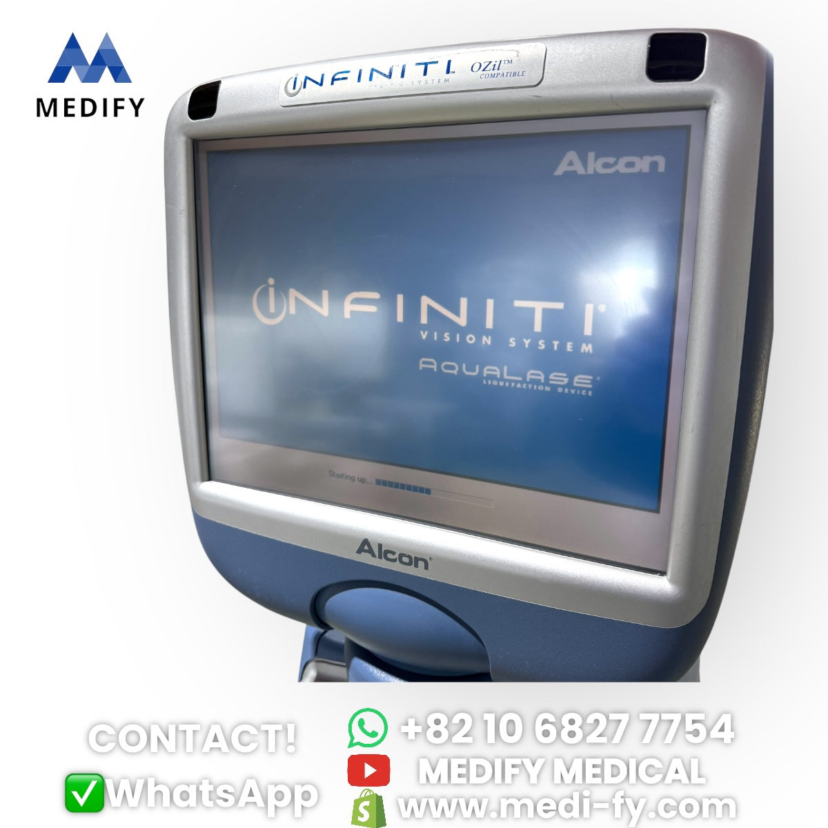 (1,500$) Alcon Infiniti Vision System Phacoemulsifier