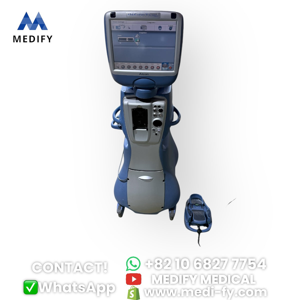 (1,500$) Alcon Infiniti Vision System Phacoemulsifier