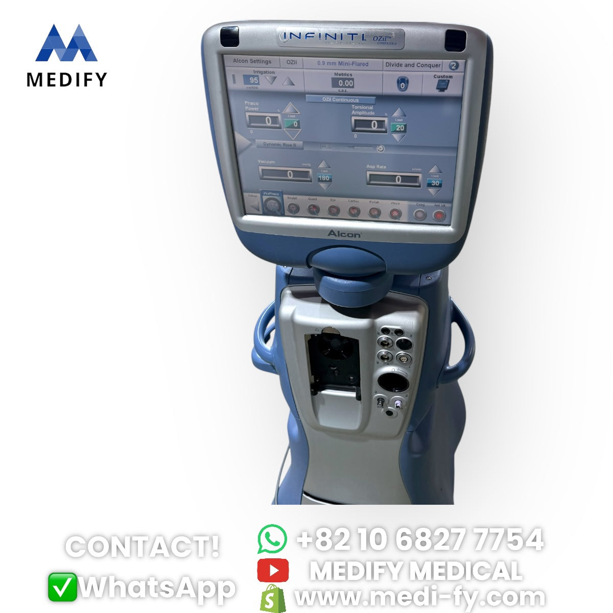 (1,500$) Alcon Infiniti Vision System Phacoemulsifier