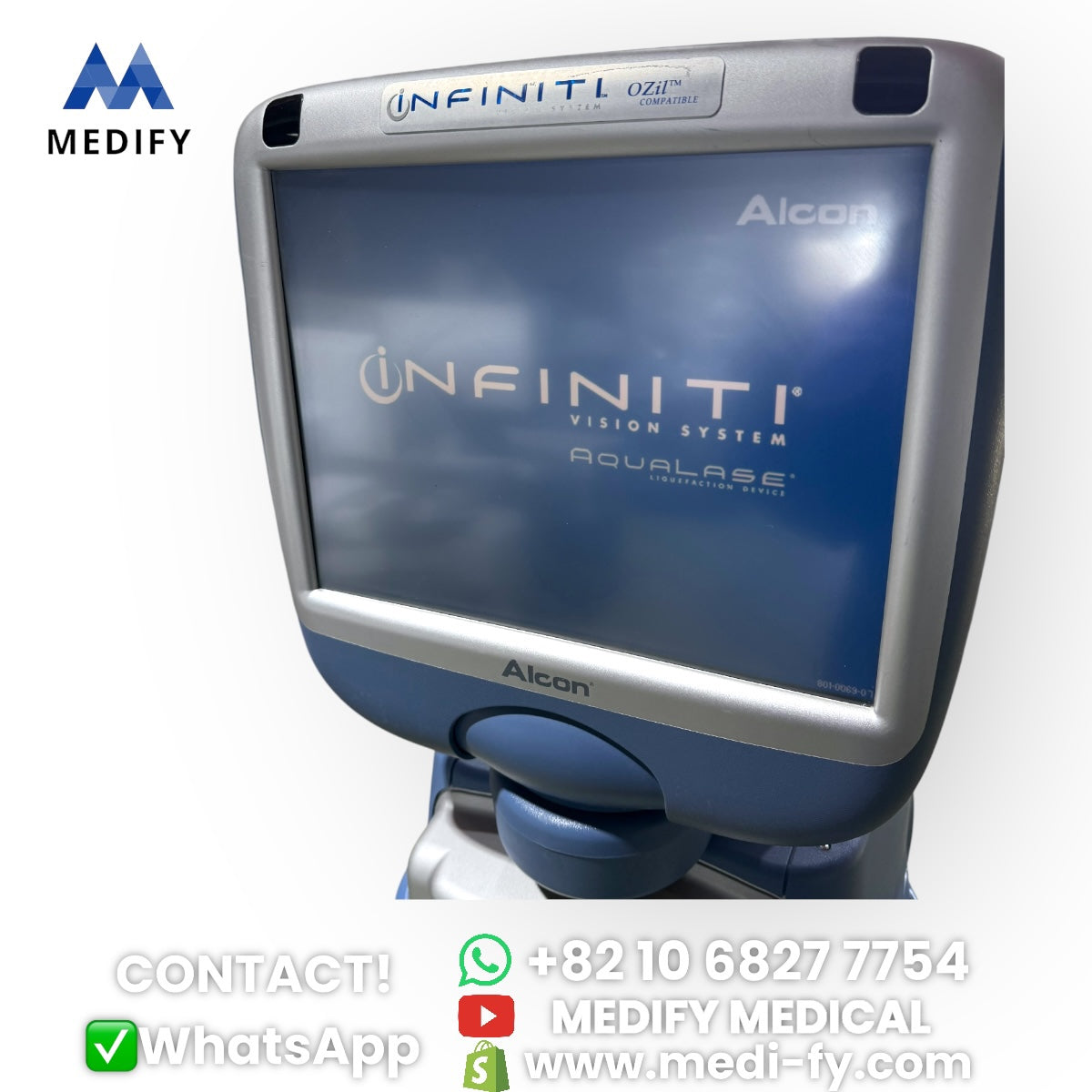 (1,500$) Alcon Infiniti Vision System Phacoemulsifier