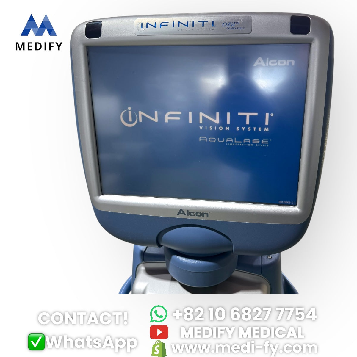 (1,500$) Alcon Infiniti Vision System Phacoemulsifier