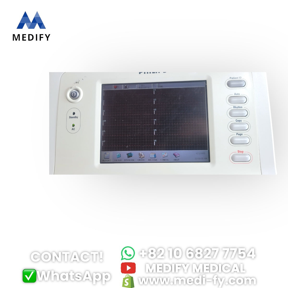 (500$) Used Philips PageWriter Trim III ECG Machine 2Unit