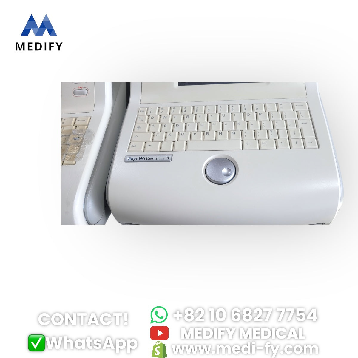 (500$) Used Philips PageWriter Trim III ECG Machine 2Unit