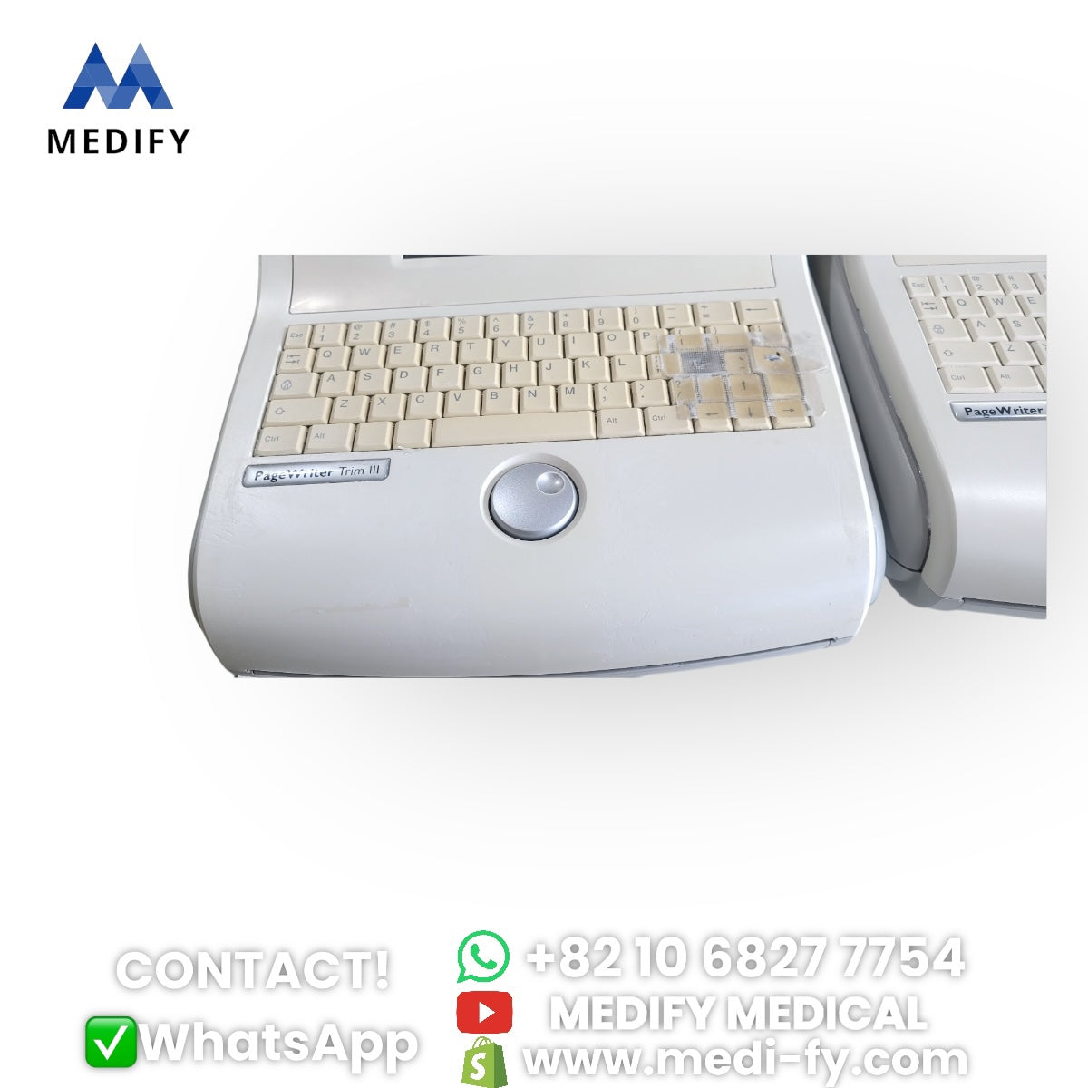 (500$) Used Philips PageWriter Trim III ECG Machine 2Unit