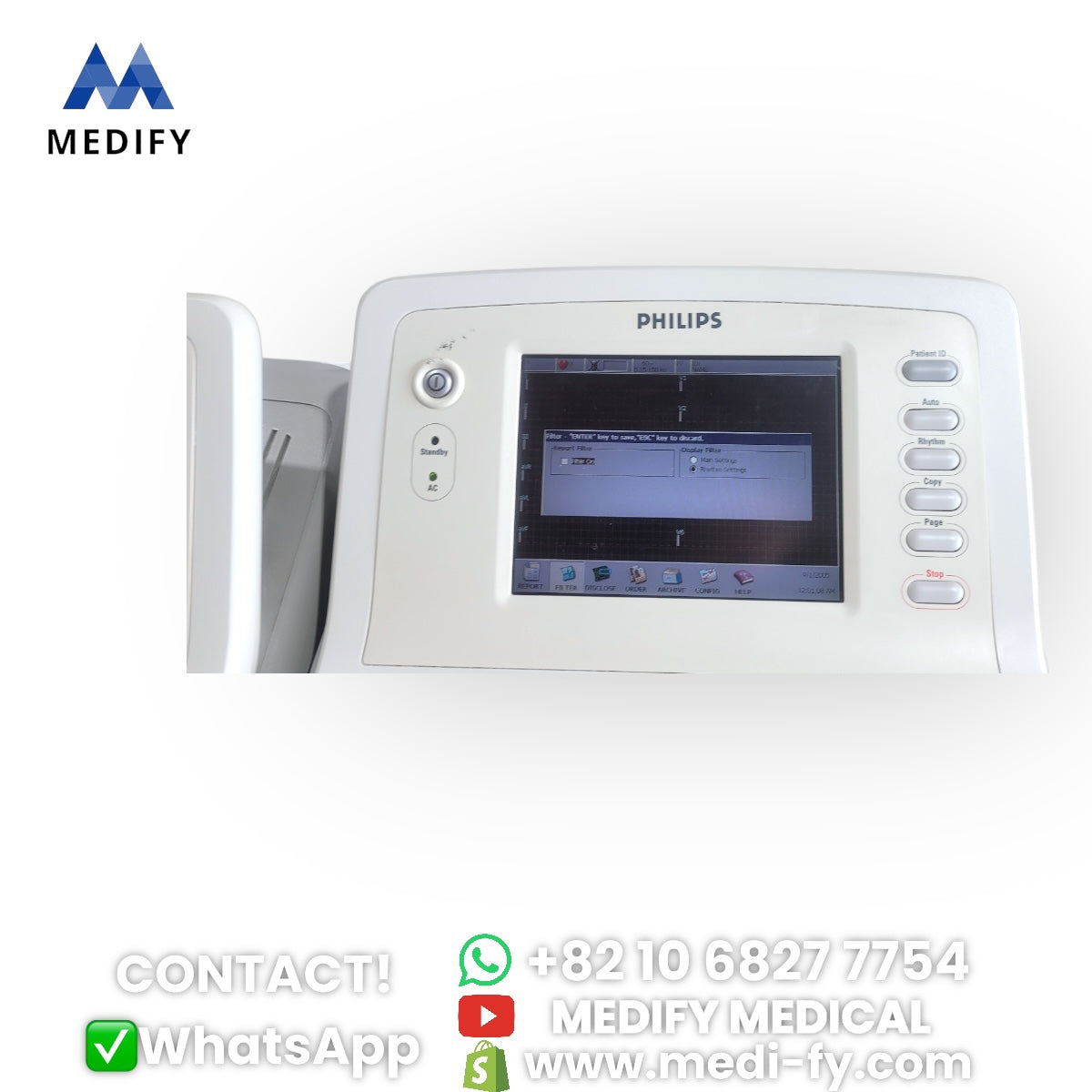 (500$) Used Philips PageWriter Trim III ECG Machine 2Unit