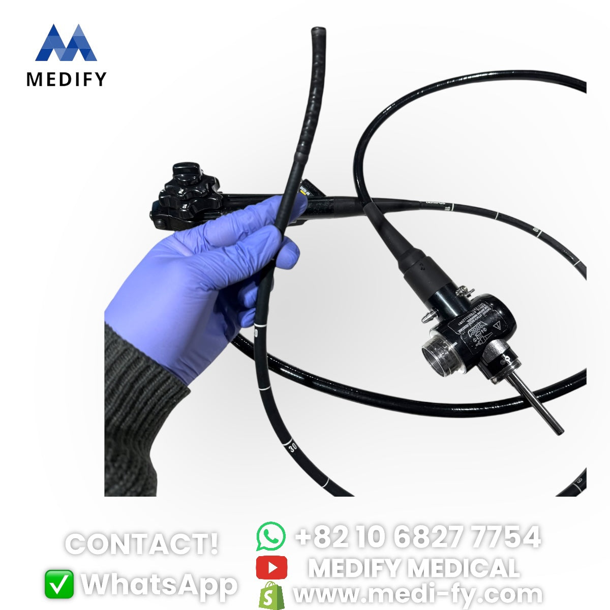 Used Olympus GIF-XQ240 Video Gastroscope