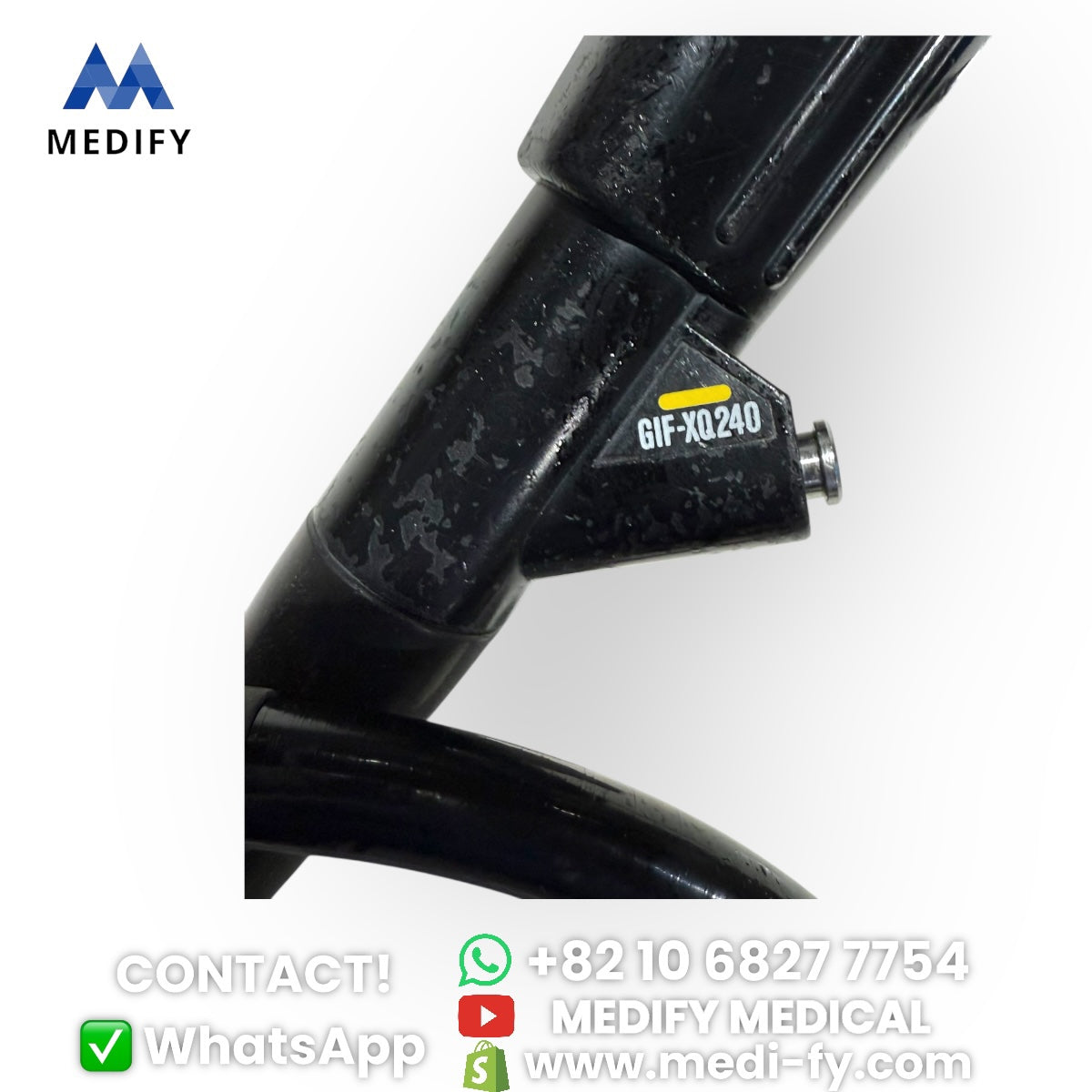 Used Olympus GIF-XQ240 Video Gastroscope