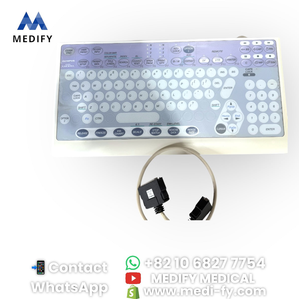 Olympus Endoscopy CV-260 Processor & CLV-260 Light Source & MAJ-1530 & MAJ-1156