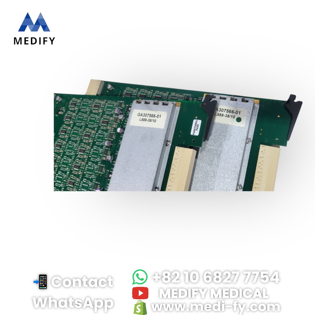 For Sale 2 Piece GE Logiq E9 GRX128 Board Ultrasound GA307556-01