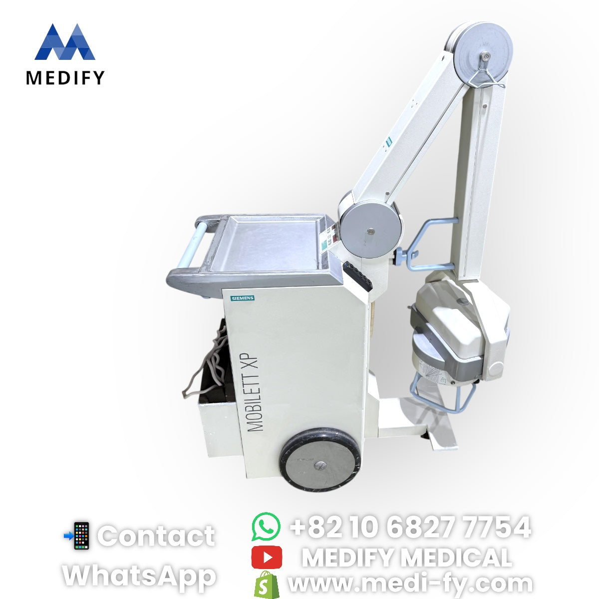 (4,500$) Used Siemens Mobilett XP Portable X-ray Machine