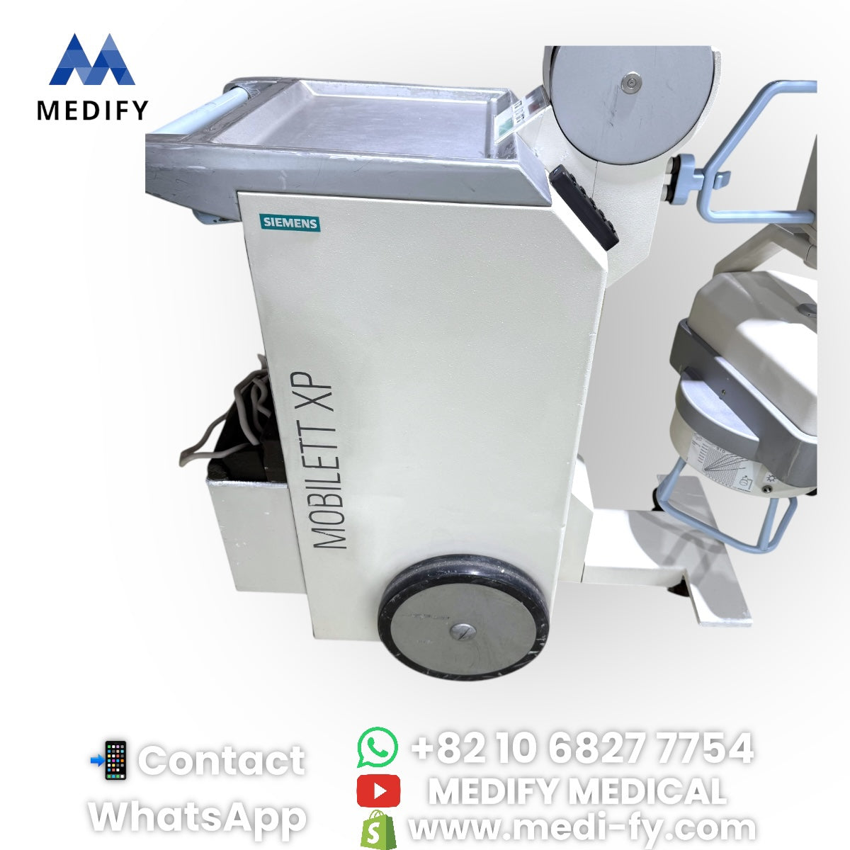 (4,500$) Used Siemens Mobilett XP Portable X-ray Machine