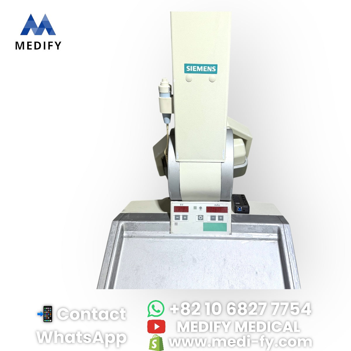 (4,500$) Used Siemens Mobilett XP Portable X-ray Machine