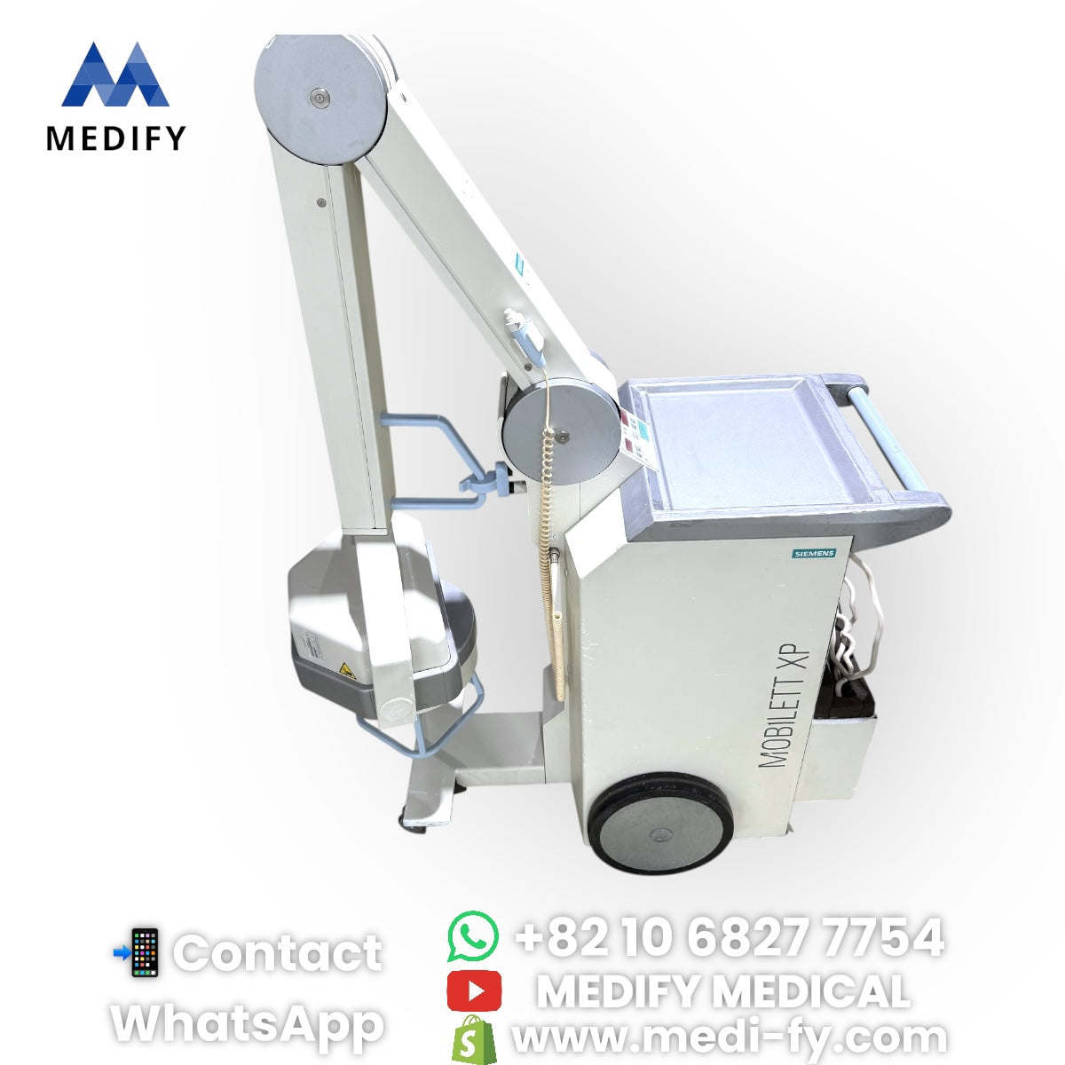 (4,500$) Used Siemens Mobilett XP Portable X-ray Machine