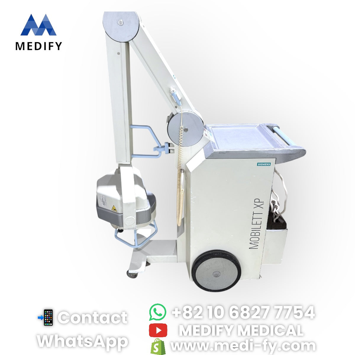 (4,500$) Used Siemens Mobilett XP Portable X-ray Machine