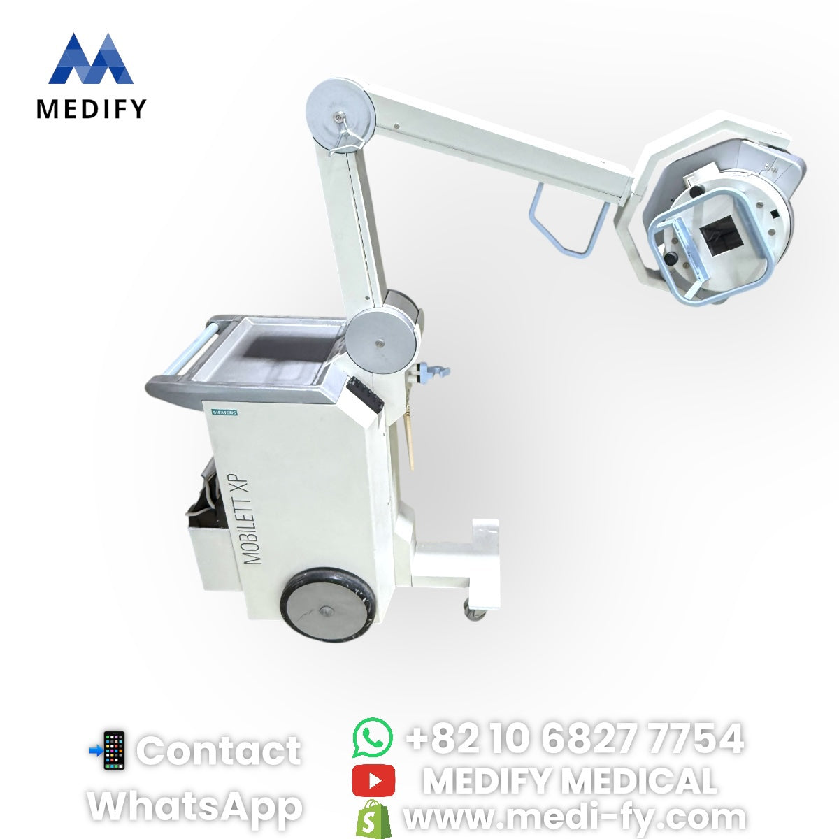 (4,500$) Used Siemens Mobilett XP Portable X-ray Machine