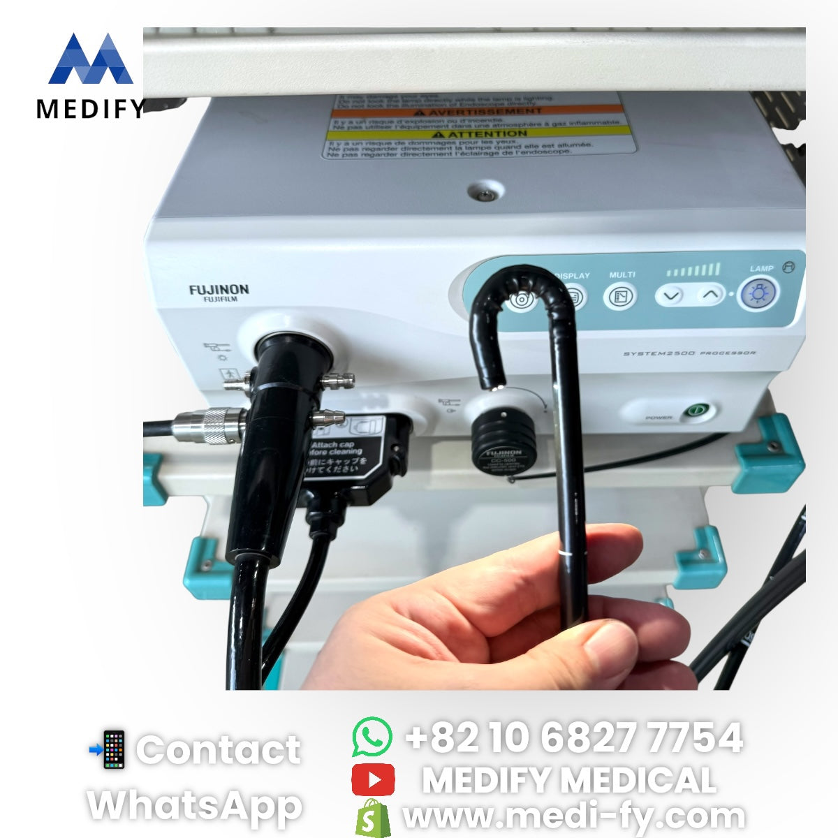 (4,900$) Fujinon EPX-2500 Processor + EG-250WR5 Gastroscopy Endoscope