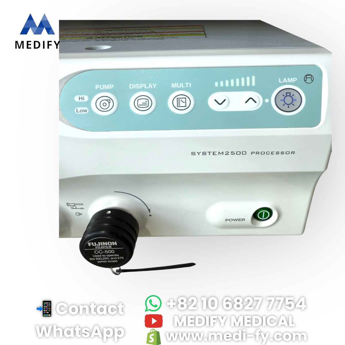 (4,900$) Fujinon EPX-2500 Processor + EG-250WR5 Gastroscopy Endoscope