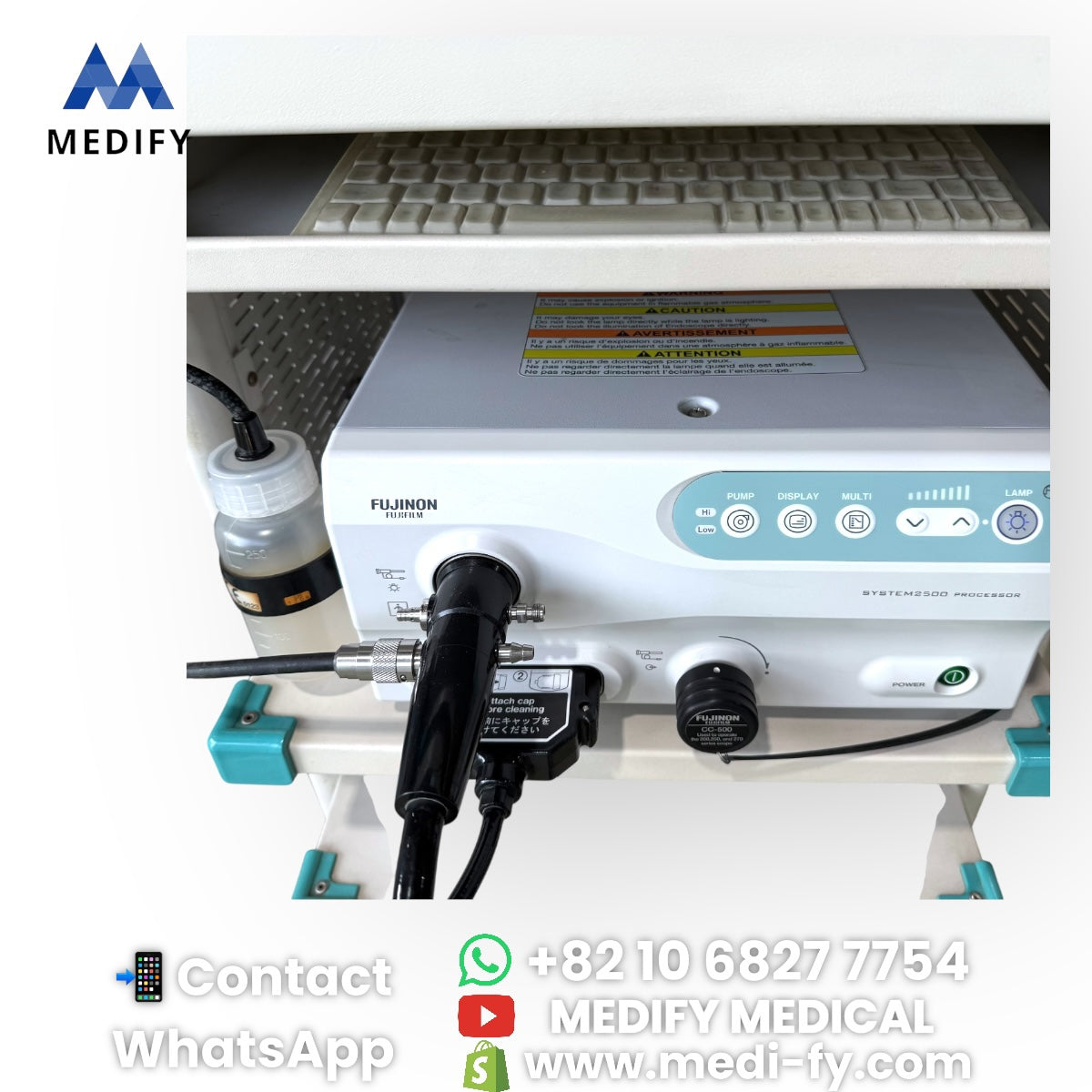 (4,900$) Fujinon EPX-2500 Processor + EG-250WR5 Gastroscopy Endoscope