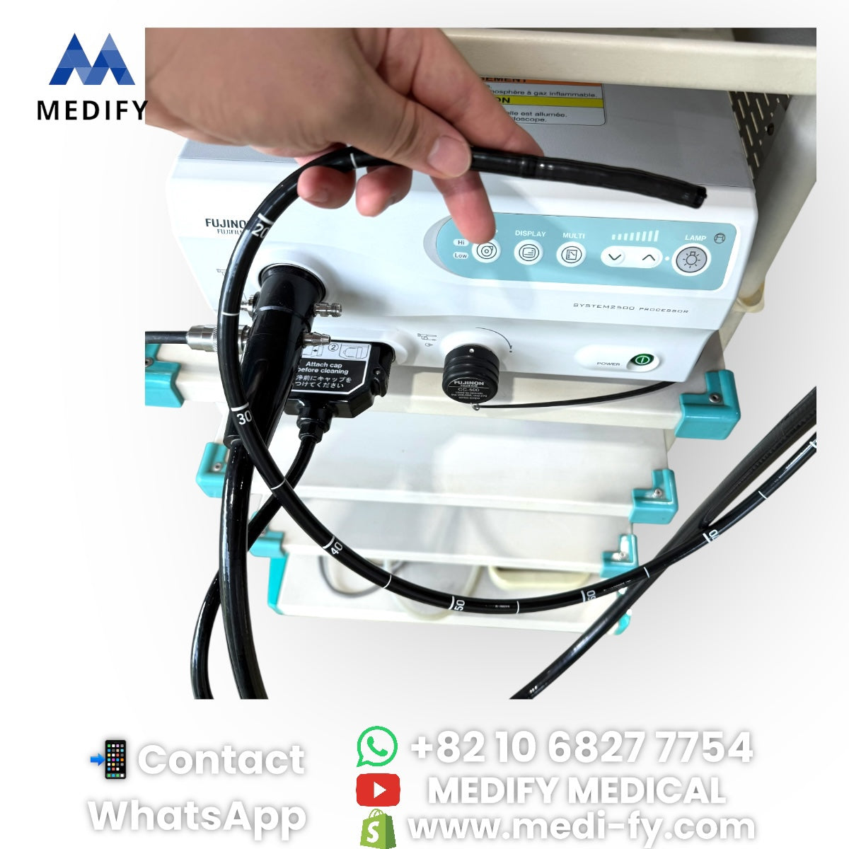 (4,900$) Fujinon EPX-2500 Processor + EG-250WR5 Gastroscopy Endoscope
