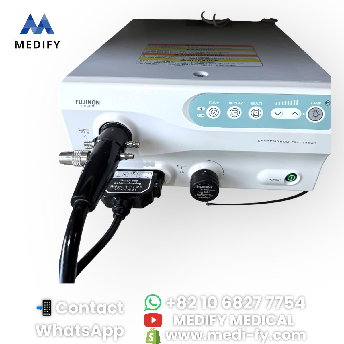 (4,900$) Fujinon EPX-2500 Processor + EG-250WR5 Gastroscopy Endoscope
