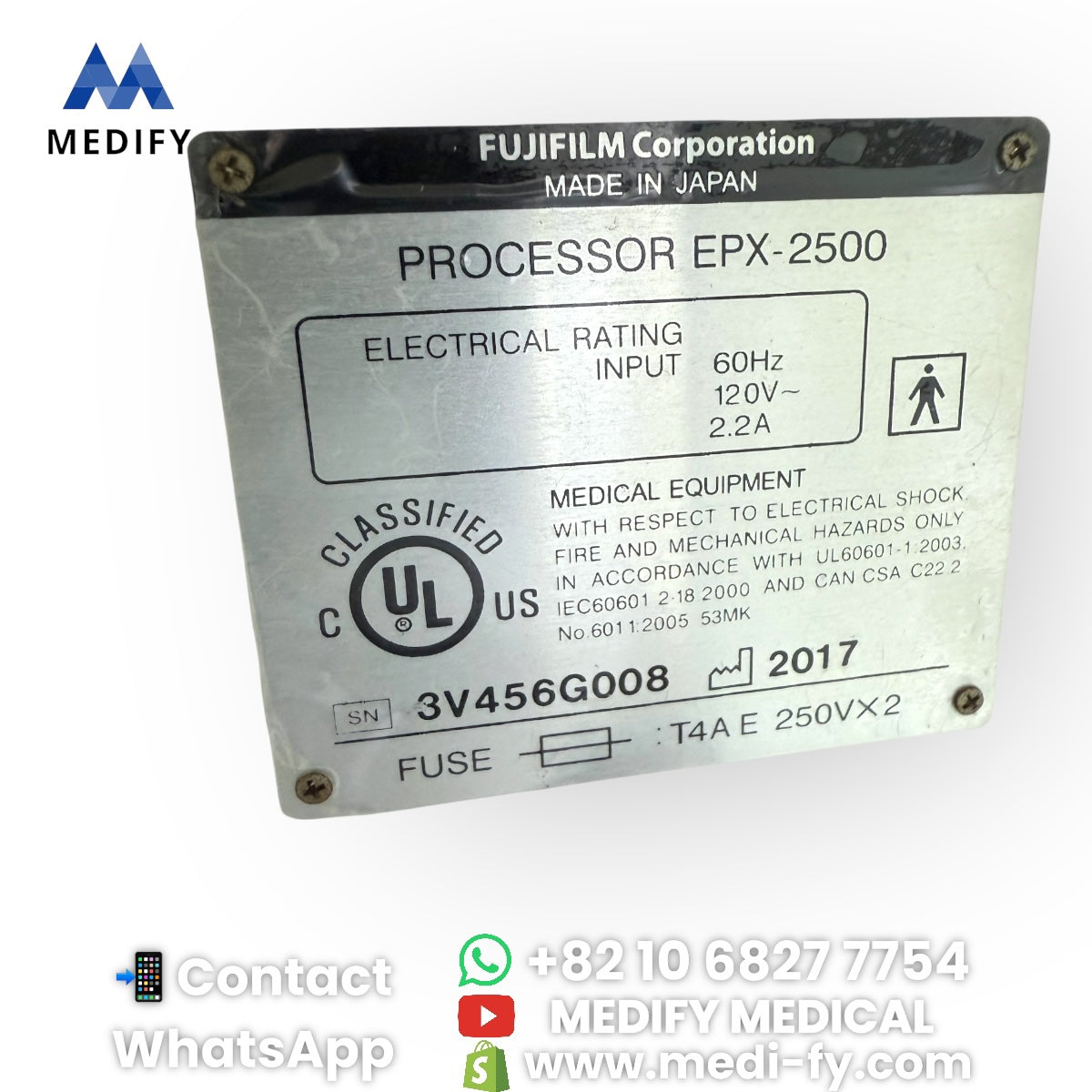 (4,900$) Fujinon EPX-2500 Processor + EG-250WR5 Gastroscopy Endoscope
