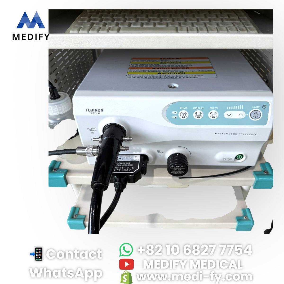 (4,900$) Fujinon EPX-2500 Processor + EG-250WR5 Gastroscopy Endoscope