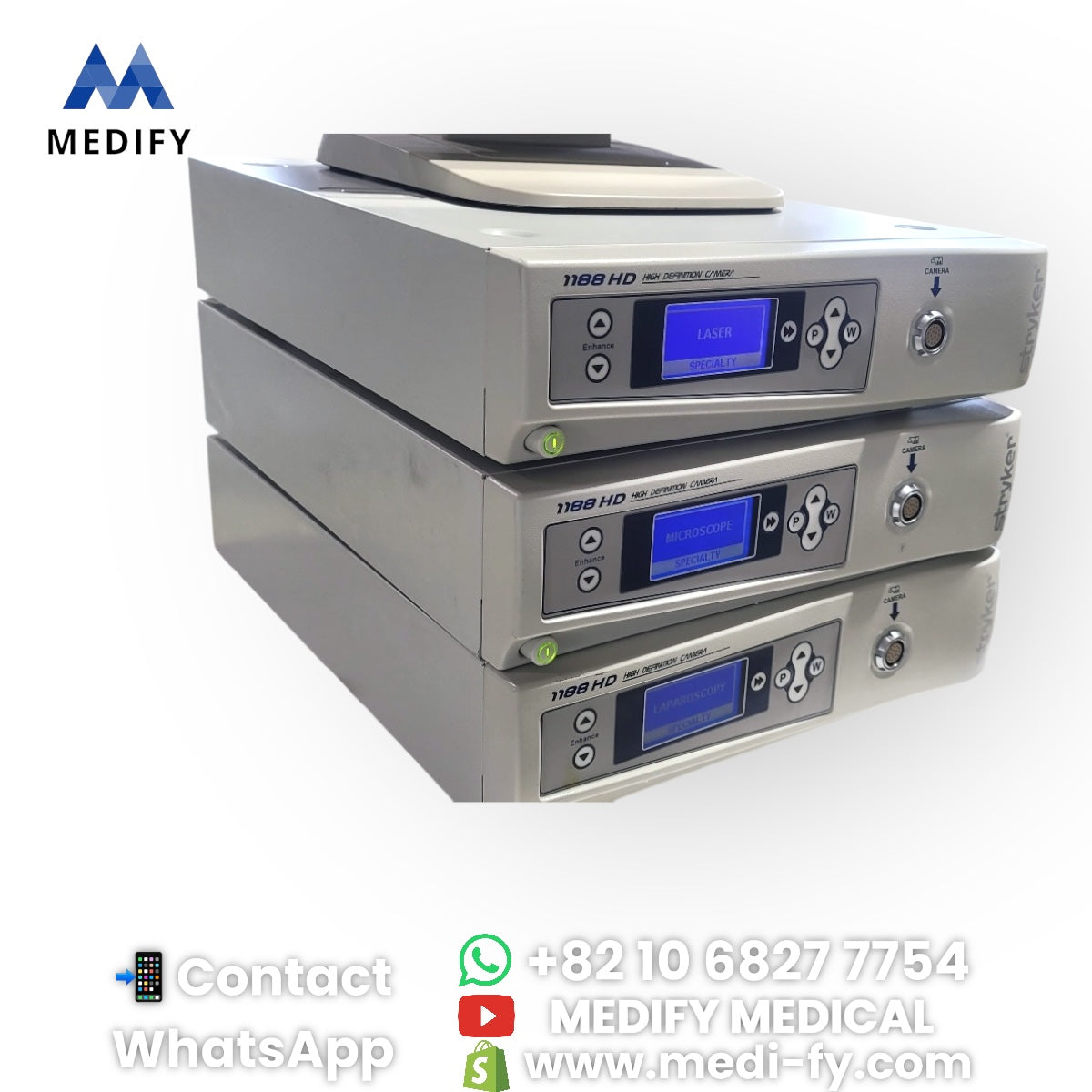 For Sale Used Stryker 1188HD Endoscopy Video Processor